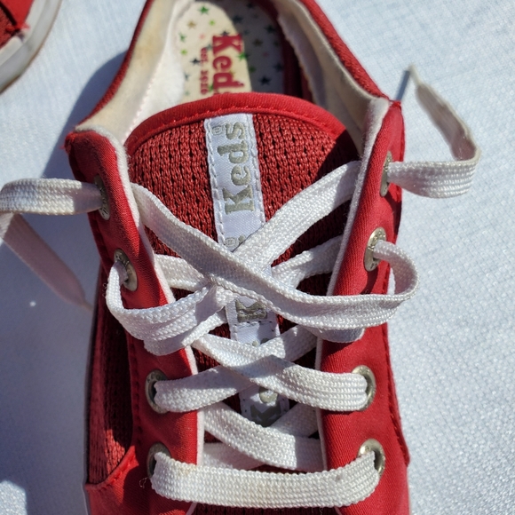 Keds red lace up mule tennis shoes size 7.5 (seven and a half) - Picture 13 of 16
